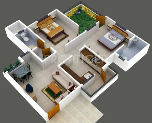 Ashtavinayak Empire Shankarpur (2BHK+2T (784 sq ft) 784 sq ft)