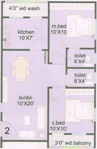 Girija Siva Sai Enclave (2BHK+2T (824 sq ft) 824 sq ft) Girija Siva Sai Enclave (2BHK+2T (824 sq ft) 824 sq ft)