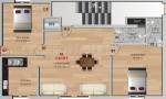 Vesta Prarthana (2BHK+2T (1,132 sq ft) 1132 sq ft) Vesta Prarthana (2BHK+2T (1,132 sq ft) 1132 sq ft)