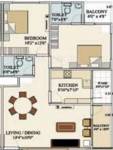Vastu Siddhanta Niketan (2BHK+2T (1,113 sq ft) 1113 sq ft) Vastu Siddhanta Niketan (2BHK+2T (1,113 sq ft) 1113 sq ft)