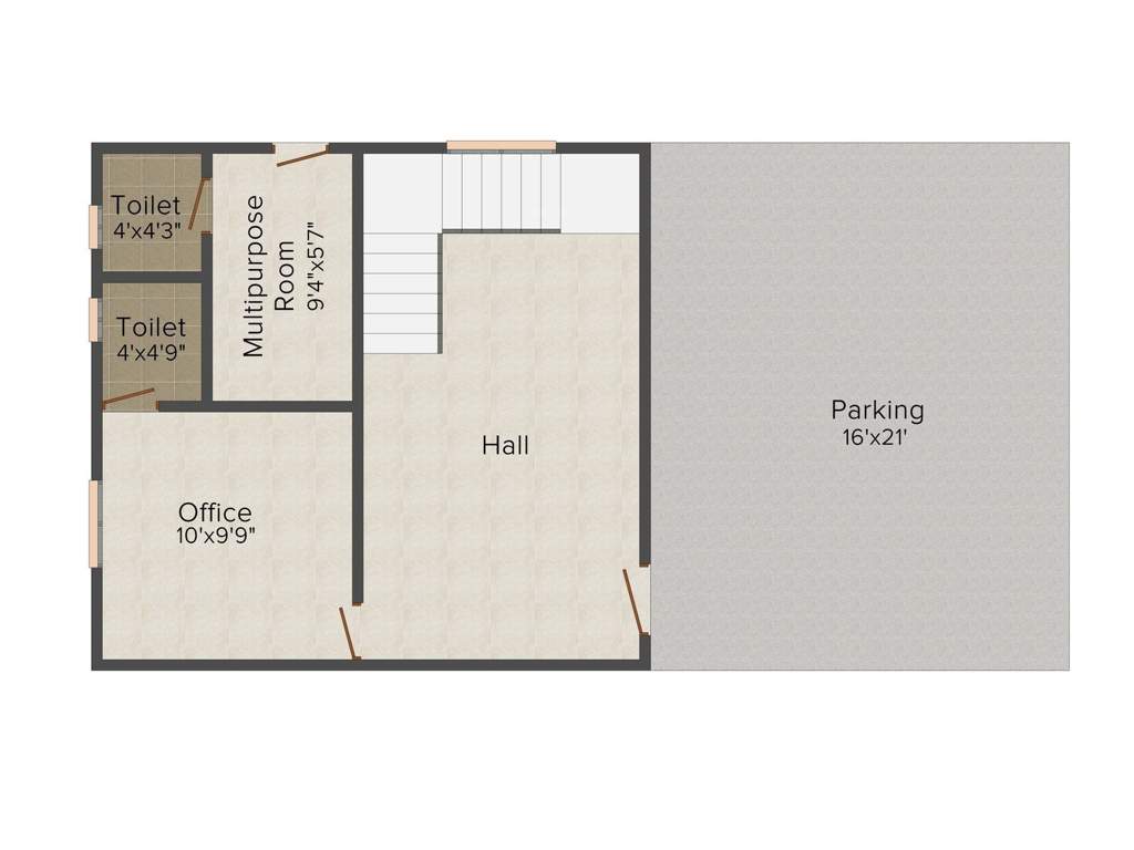 Srinivasa Thiru Sankalp (3BHK+4T (2,457 sq ft)   Servant Room 2457 sq ft)