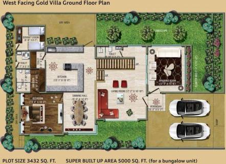 5000 Sq Ft 3 Bhk Floor Plan Image Vastu Developers Rameshwaram