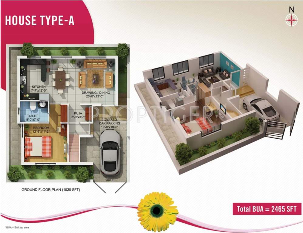 Kapis Shivam Greens (4BHK+4T (2,465 sq ft) 2465 sq ft)