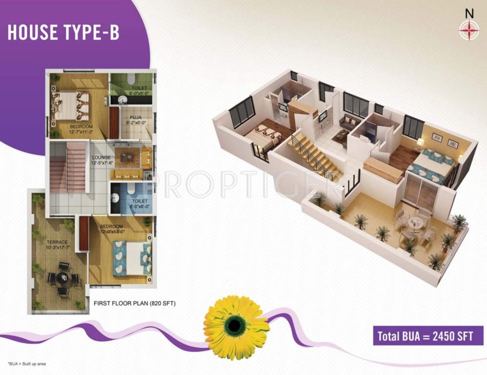 Kapis Shivam Greens (4BHK+4T (2,450 sq ft) 2450 sq ft)