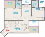 Mittal Atria (2BHK+2T (870 sq ft) 870 sq ft)