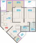Mittal Atria (2BHK+2T (985 sq ft) 985 sq ft)