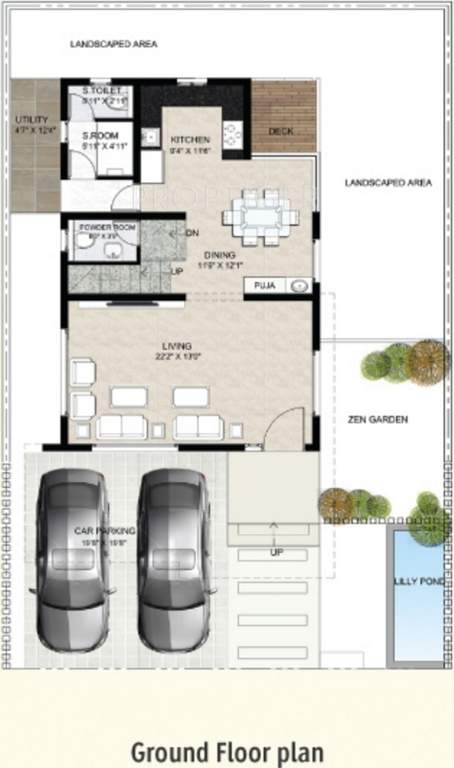 Artha Zen (4BHK+4T (4,138 sq ft) 4138 sq ft)