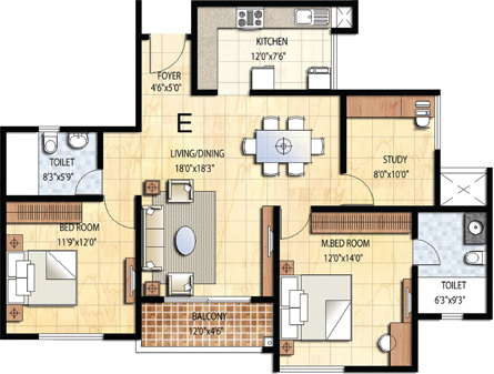  falcon city Floor Plan Floor Plan