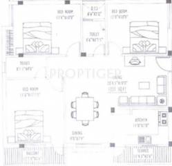 Aswin Aswin Eve (3BHK+2T (1,235 sq ft) 1235 sq ft)