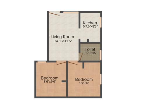 Annai Anandita (2BHK+1T (705 sq ft) 705 sq ft)