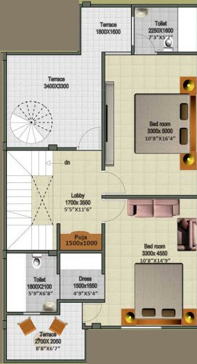First Floor Plan city villa Floor Plan First Floor Plan