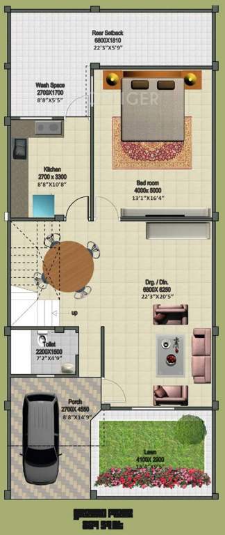 Seac Seac City Villa (3BHK+3T (1,563 sq ft) 1563 sq ft)