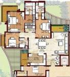 Parsvnath Prideasia (3BHK+4T (2,900 sq ft) + Servant Room 2900 sq ft)