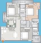 Deeksha Signature (3BHK+3T (1,660 sq ft) 1660 sq ft) Deeksha Signature (3BHK+3T (1,660 sq ft) 1660 sq ft)