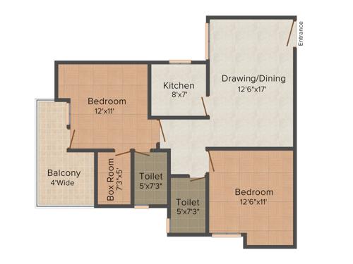 Deeksha Shri Bankey Bihari Dham (2BHK+2T (1,211 sq ft) 1211 sq ft) Deeksha Shri Bankey Bihari Dham (2BHK+2T (1,211 sq ft) 1211 sq ft)