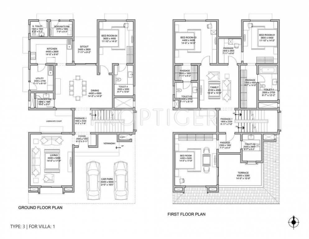 Sobha Westhill (4BHK+5T (2,846 sq ft)   Servant Room 2846 sq ft) Sobha Westhill (4BHK+5T (2,846 sq ft)   Servant Room 2846 sq ft)