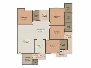 Deeksha Dwarika (4BHK+4T (2,645 sq ft) 2645 sq ft) Deeksha Dwarika (4BHK+4T (2,645 sq ft) 2645 sq ft)