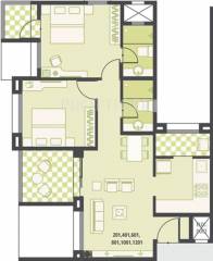 Gokhale Mist (2BHK+2T (969 sq ft) 969 sq ft) Gokhale Mist (2BHK+2T (969 sq ft) 969 sq ft)