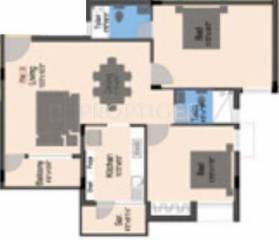 Darshan Gokulam (2BHK+2T (935 sq ft) 935 sq ft) Darshan Gokulam (2BHK+2T (935 sq ft) 935 sq ft)