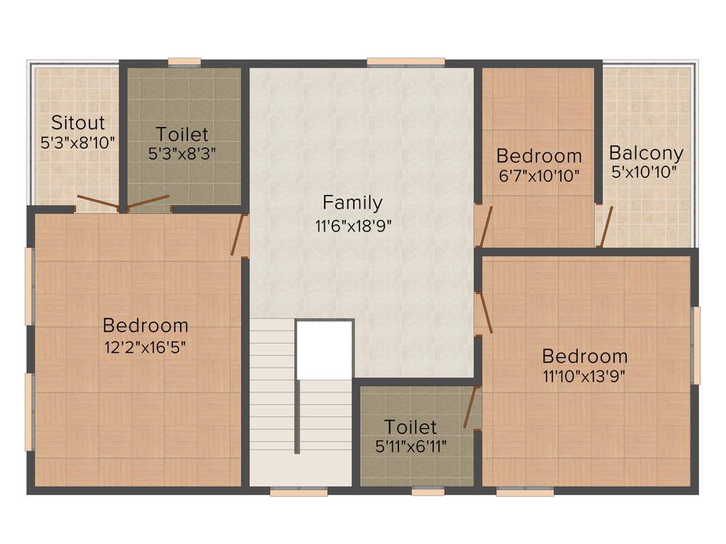 Dream Villa Rio (4BHK+4T (2,200 sq ft) 2200 sq ft)
