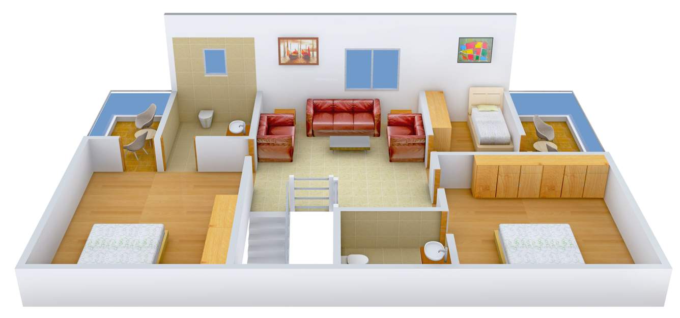 Dream Villa Rio (4BHK+4T (2,200 sq ft) 2200 sq ft)