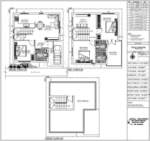 Artha Royal Gardenia (3BHK+3T (1,528 sq ft) 1528 sq ft)