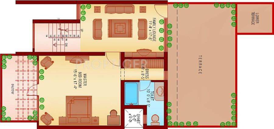Sanfran Green Homes City (3BHK+3T (1,435 sq ft) 1435 sq ft)