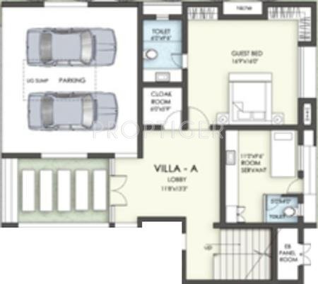 Landmark Aqua (4BHK+6T (5,677 sq ft) + Servant Room 5677 sq ft)
