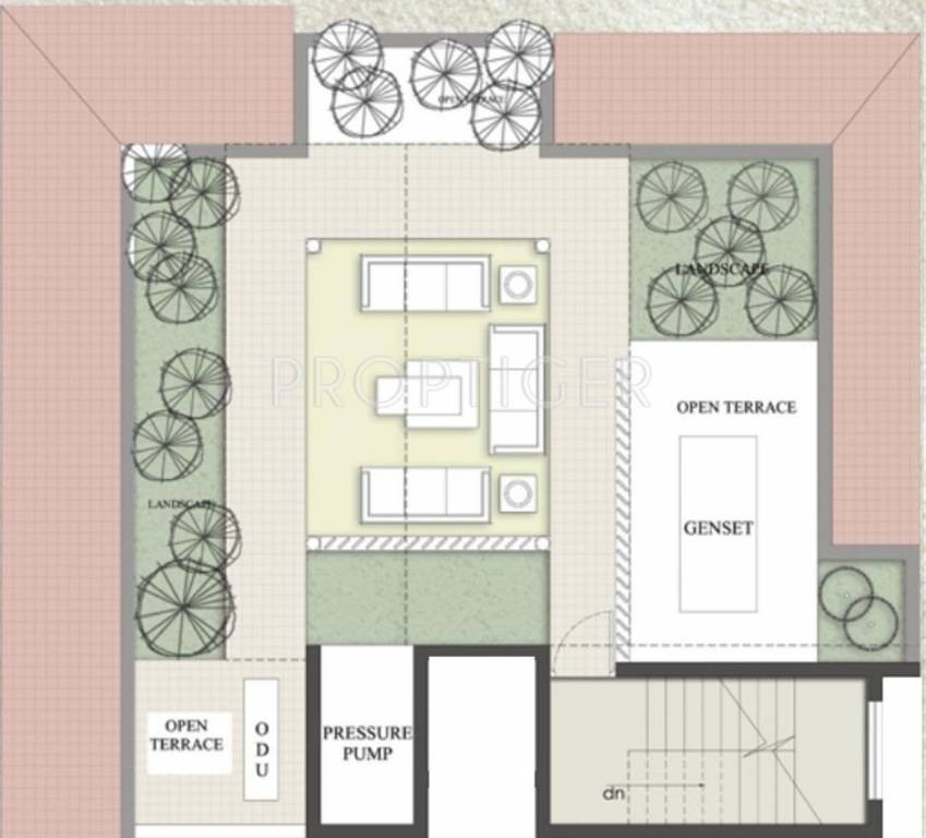 Landmark Aqua (4BHK+6T (5,677 sq ft) + Servant Room 5677 sq ft)