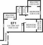 Riviera Sapphire Apartment (2BHK+2T (1,076 sq ft) 1076 sq ft) Riviera Sapphire Apartment (2BHK+2T (1,076 sq ft) 1076 sq ft)