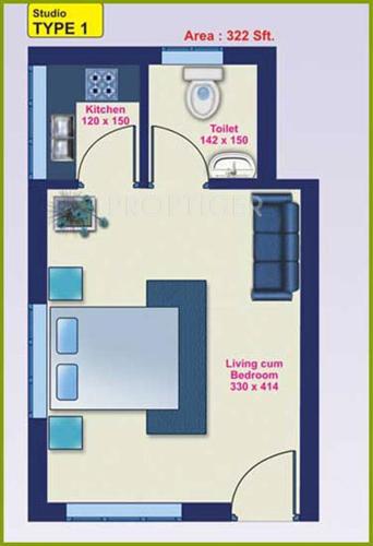 Sreepathi Residency (1BHK+1T (322 sq ft) 322 sq ft) Sreepathi Residency (1BHK+1T (322 sq ft) 322 sq ft)