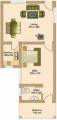 Sreepathi Kailasam (1BHK+1T (667 sq ft) 667 sq ft)