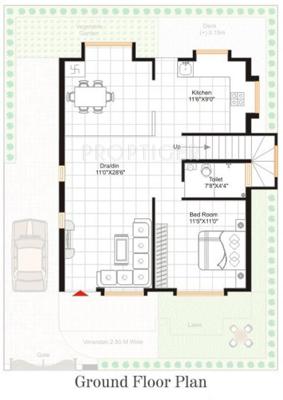 Gangwani Tulip West View Independent Villa (4BHK+4T (2,300 sq ft) 2300 sq ft)