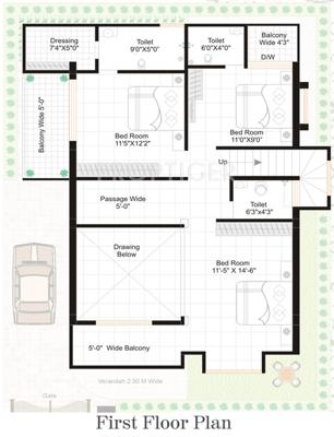Gangwani Tulip West View Independent Villa (4BHK+4T (2,300 sq ft) 2300 sq ft)