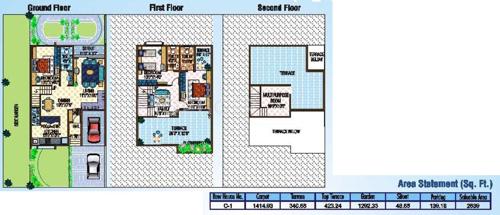 Yugal Willed Ways Villa (3BHK+3T (2,699 sq ft) 2699 sq ft)