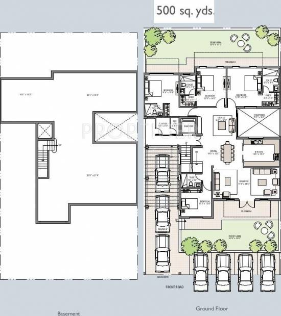 Emaar Emerald Floors Select (4BHK+4T (4,500 sq ft) + Servant Room 4500 sq ft)