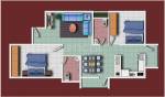 Kritan Calida (2BHK+2T (1,150 sq ft) 1150 sq ft) Kritan Calida (2BHK+2T (1,150 sq ft) 1150 sq ft)