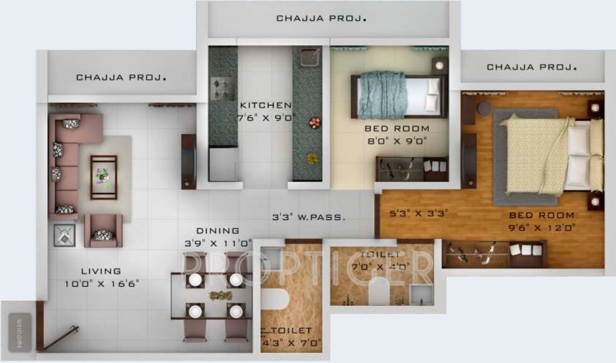 AM Brand One Wadala (2BHK+2T (978 sq ft) 978 sq ft) AM Brand One Wadala (2BHK+2T (978 sq ft) 978 sq ft)