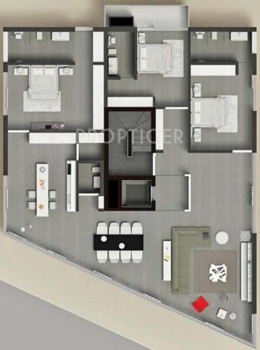 Assetz Stratos (3BHK+3T (2,327 sq ft) 2327 sq ft)