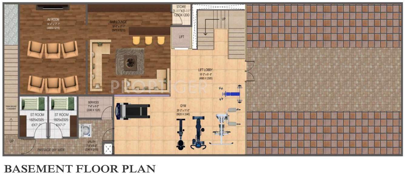Mahagun Mahagun Mirabella Villa (5BHK+5T (6,400 sq ft) + Servant Room 6400 sq ft)