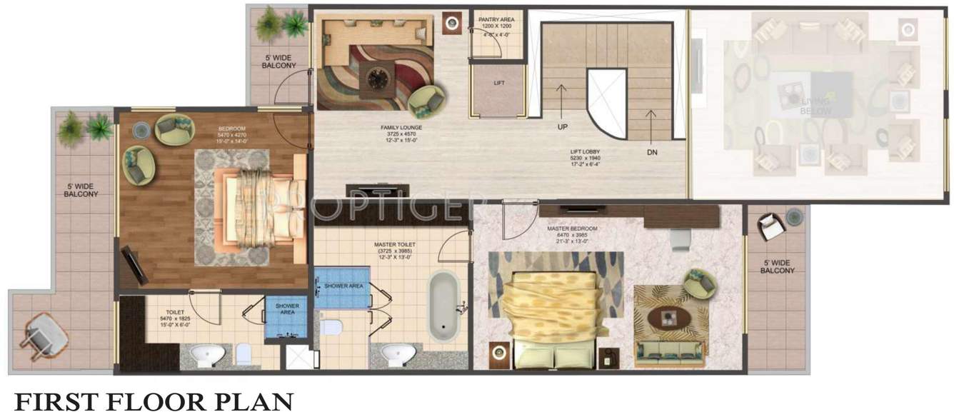 Mahagun Mahagun Mirabella Villa (5BHK+5T (6,400 sq ft) + Servant Room 6400 sq ft)