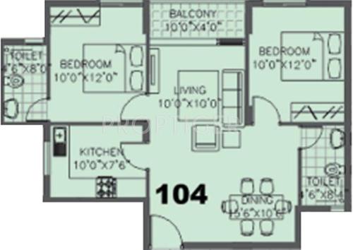 Space Unique Streak (2BHK+2T (925 sq ft) 925 sq ft) Space Unique Streak (2BHK+2T (925 sq ft) 925 sq ft)