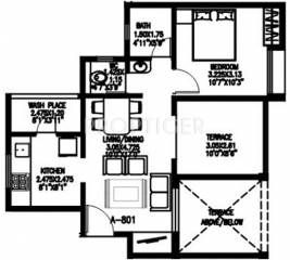 Vilas Javdekar Palash Boulevard (1BHK+1T (720 sq ft) 720 sq ft)