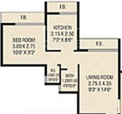 Today Ganesham (1BHK+1T (630 sq ft) 630 sq ft)