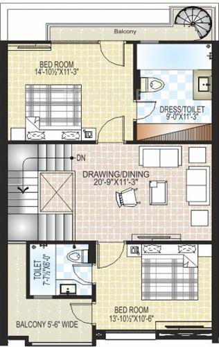 Neelkanth Enclave (3BHK+3T (1,919 sq ft) 1919 sq ft) Neelkanth Enclave (3BHK+3T (1,919 sq ft) 1919 sq ft)