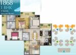 Soho Misty Heights (3BHK+3T (1,868 sq ft) + Servant Room 1868 sq ft)