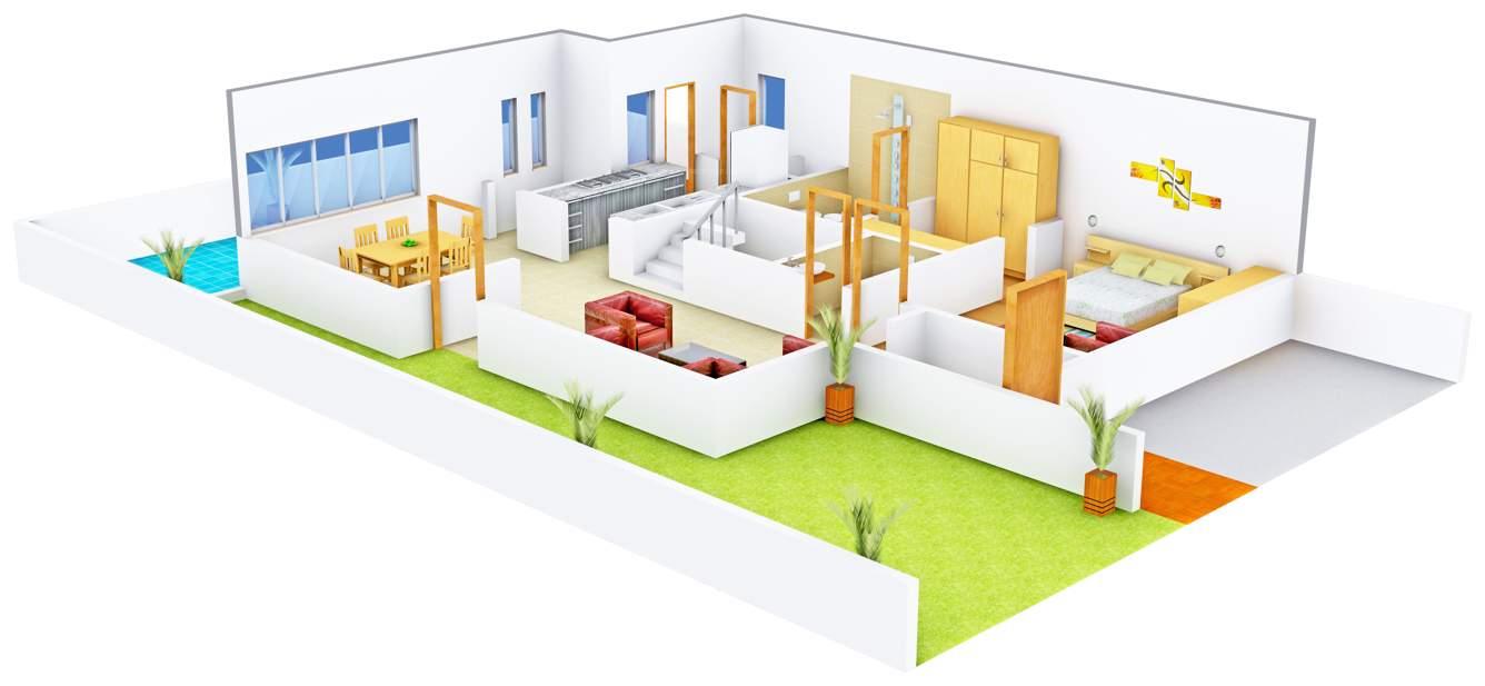 Veerabhadra Fort View Villas (3BHK+3T (2,644 sq ft) 2644 sq ft)