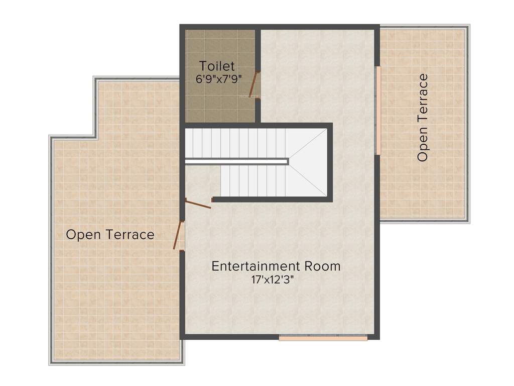 Veerabhadra Fort View Villas (3BHK+3T (2,644 sq ft) 2644 sq ft)