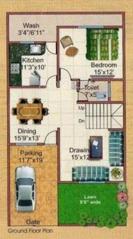 Neelachal Brundaban Gardens (3BHK+3T (2,050 sq ft) 2050 sq ft)