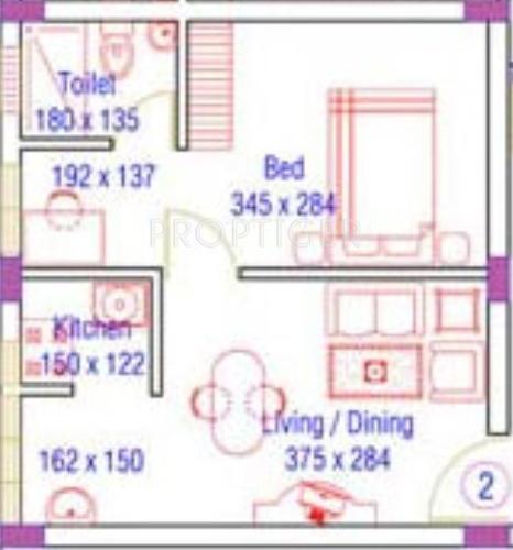 Hi Life Royal Crest (1BHK+1T (465 sq ft) 465 sq ft) Hi Life Royal Crest (1BHK+1T (465 sq ft) 465 sq ft)